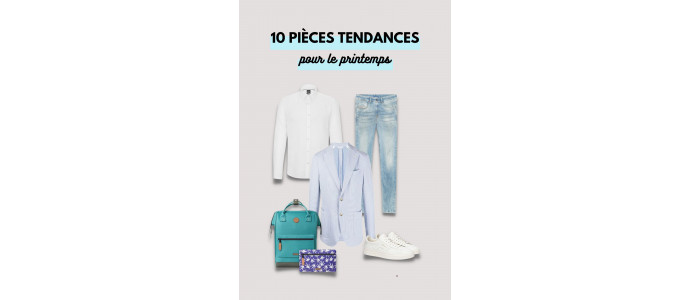 Les 10 pièces tendances homme pour le printemps à Lyon